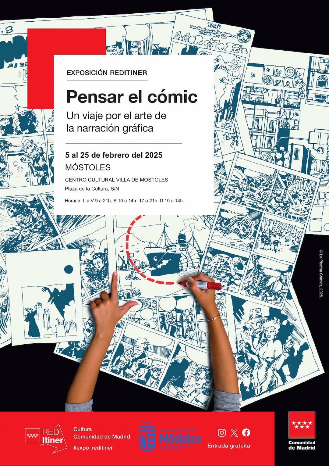 Llega a Móstoles una exposición sobre el mundo del cómic