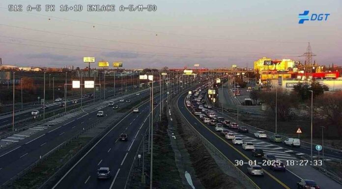 El Ministerio de Transportes modifica el carril bus de la A5 en Móstoles