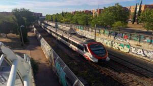 Aumento de trenes en la línea C5 de Cercanías Renfe de Móstoles