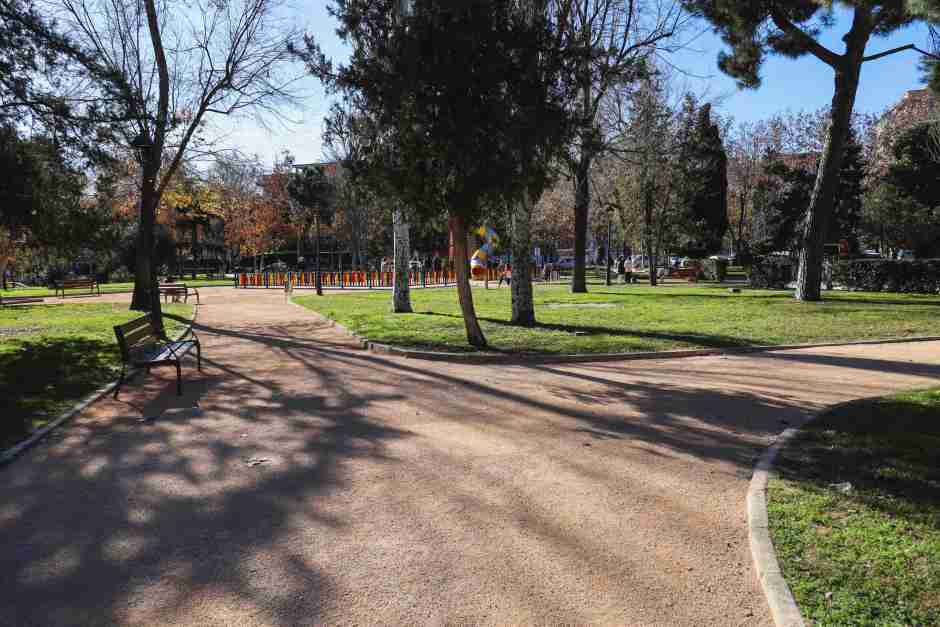 Mejoras en el parque Salvador Allende de Móstoles