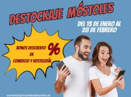 Llega el Destockaje a los comercios de Móstoles con hasta 40 euros de descuento