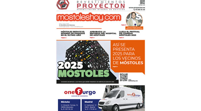 Periódico mostoleshoy - enero 2025, tu periódico de Móstoles