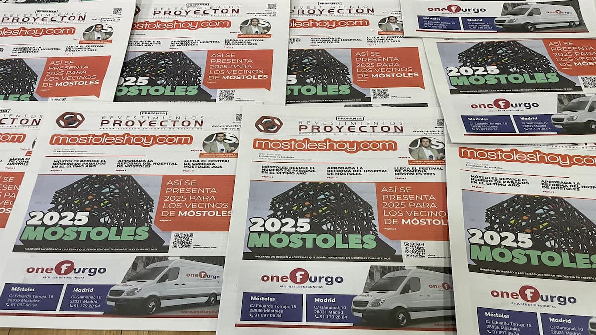 Los vecinos de Móstoles ya pueden leer la edición de enero del periódico de mostoleshoy.com