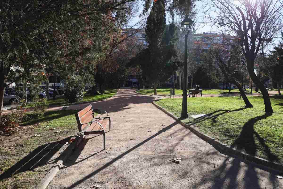 Mejoras en el parque Salvador Allende de Móstoles