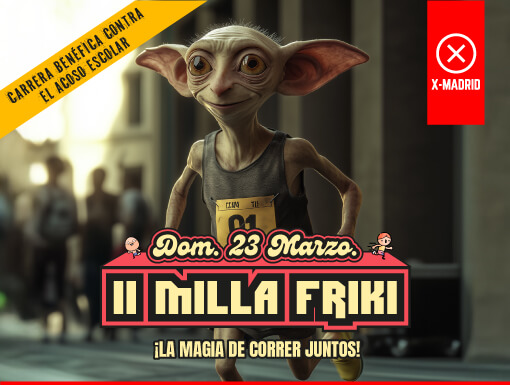 Los vecinos de Móstoles podrán acudir a la II Milla Friki en X-Madrid