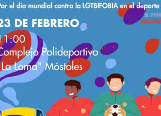 Partido contra la LGTBIfobia en Móstoles