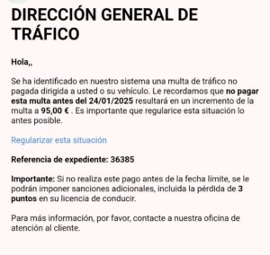 La DGT advierte de esta nueva estafa que afecta a los vecinos de Móstoles