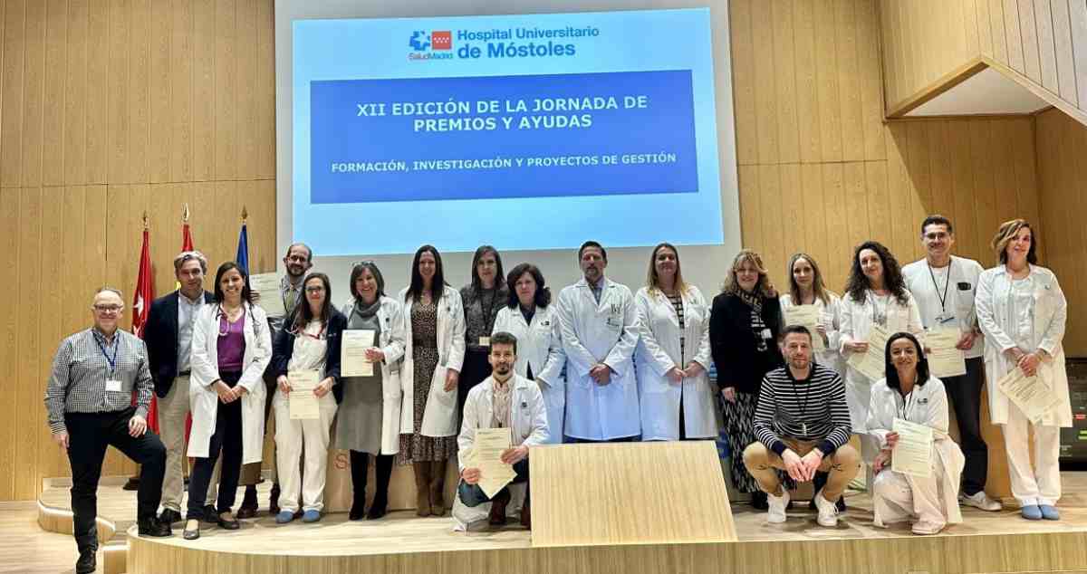 Premiados 15 profesionales por parte del Hospital de Móstoles