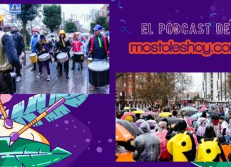 Fin de semana de lluvia en el carnaval de Móstoles