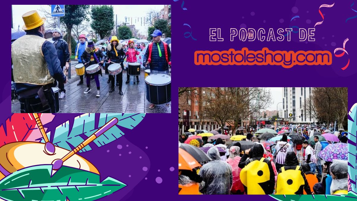 Fin de semana de lluvia en el carnaval de Móstoles