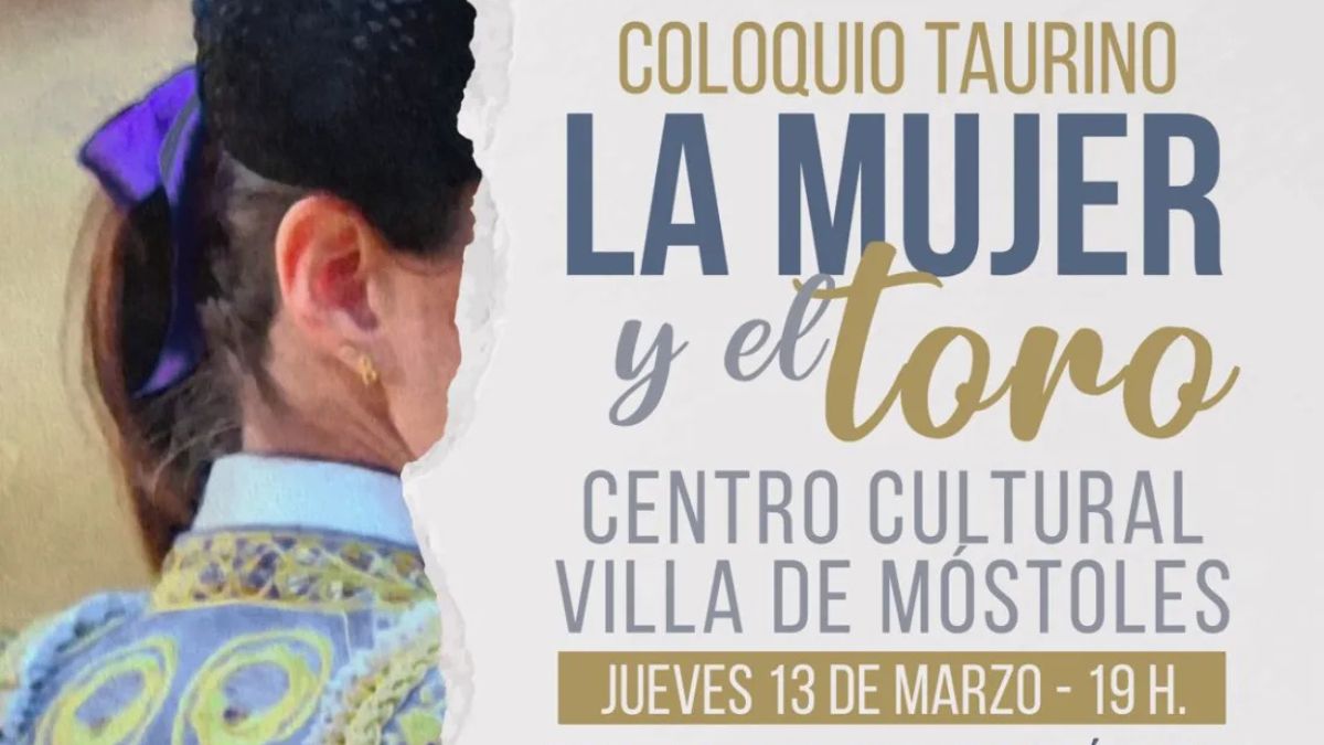 La mujer y el toro en Móstoles