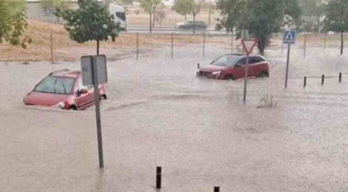 Alerta por inundaciones en Móstoles durante los próximos días