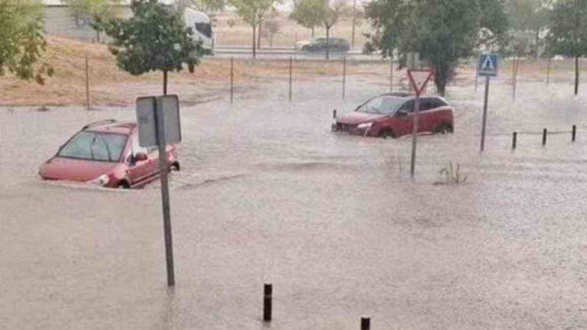 Alerta por inundaciones en Móstoles durante los próximos días