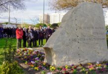 Móstoles rinde homenaje a las víctimas en el aniversario del 11-M