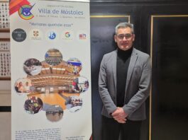 Fernando Lajara, director del Colegio Villa de Móstoles