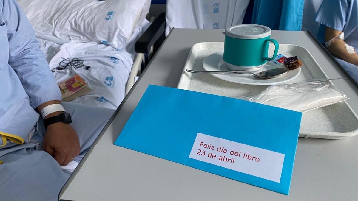 Hospital de Móstoles Día del libro