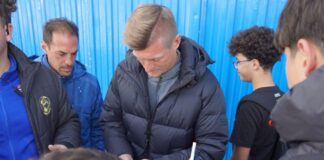 Toni Kroos, visitante de lujo en Móstoles durante la Madrid ESEI Star Cup