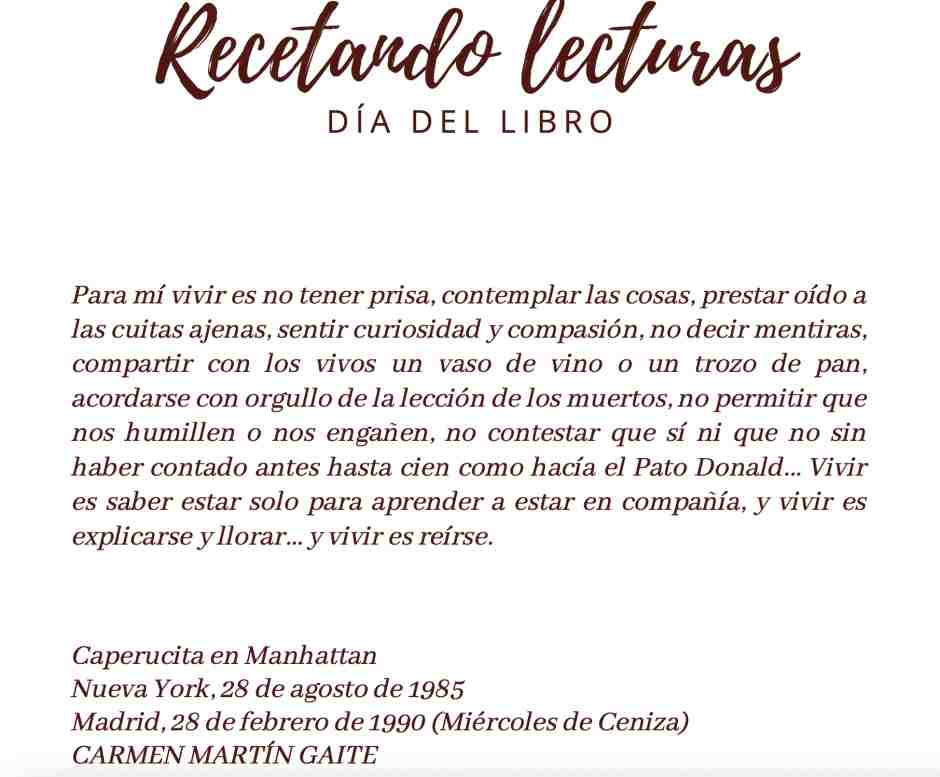 El Hospital Universitario de Móstoles celebra el Día del Libro