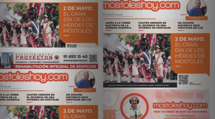 Los vecinos de Móstoles ya pueden leer la edición de mayo del periódico de mostoleshoy.com