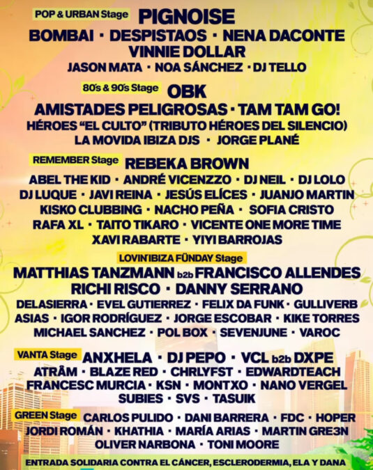 Así será el festival musical Play4Life en Móstoles