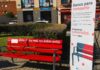 Móstoles instala un “banco para compartir” contra la soledad no deseada