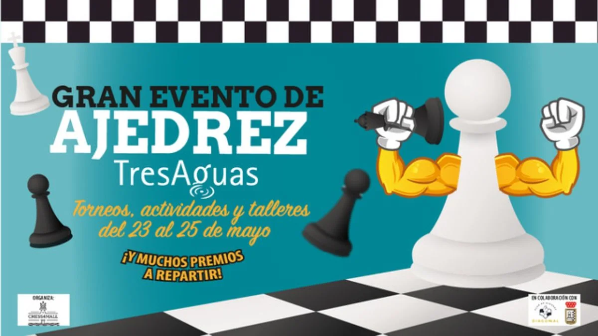 TresAguas se convertirá en el epicentro del ajedrez con numerosas actividades