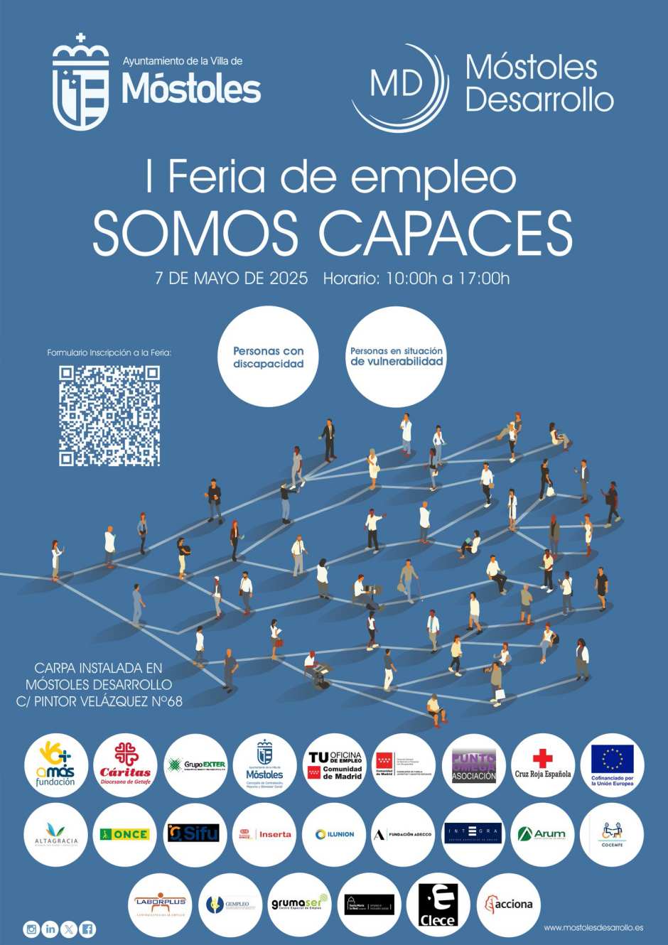 En Móstoles ‘Somos Capaces’ el próximo 7 de mayo
