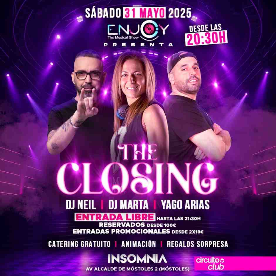 DJ Marta en Móstoles este sábado 31 de mayo