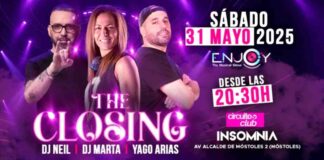 DJ Marta en Móstoles este sábado 31 de mayo