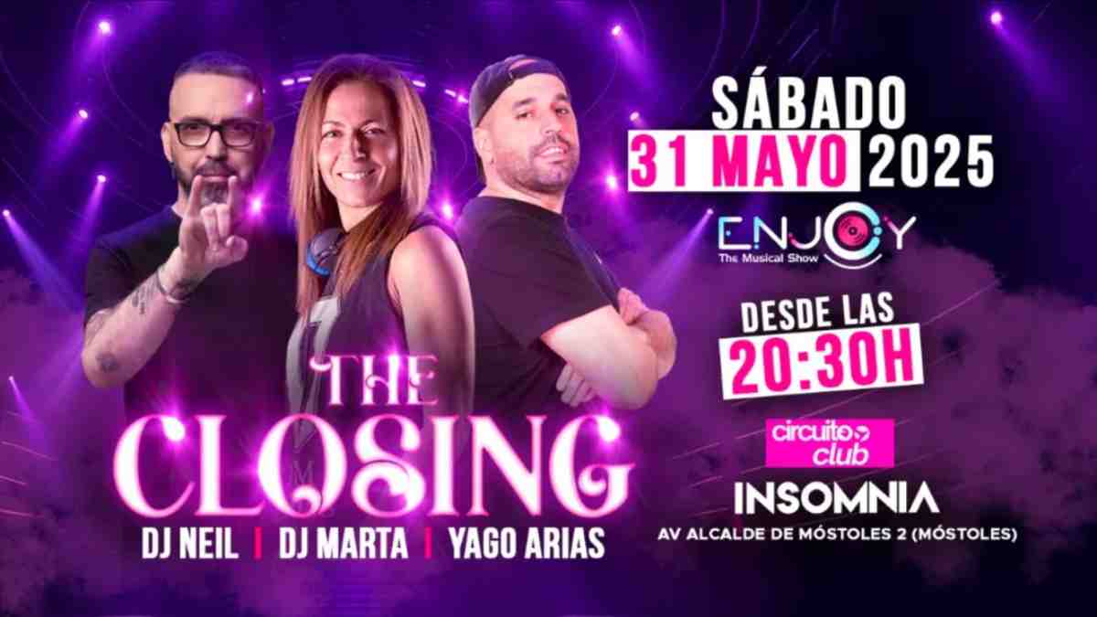 DJ Marta en Móstoles este sábado 31 de mayo