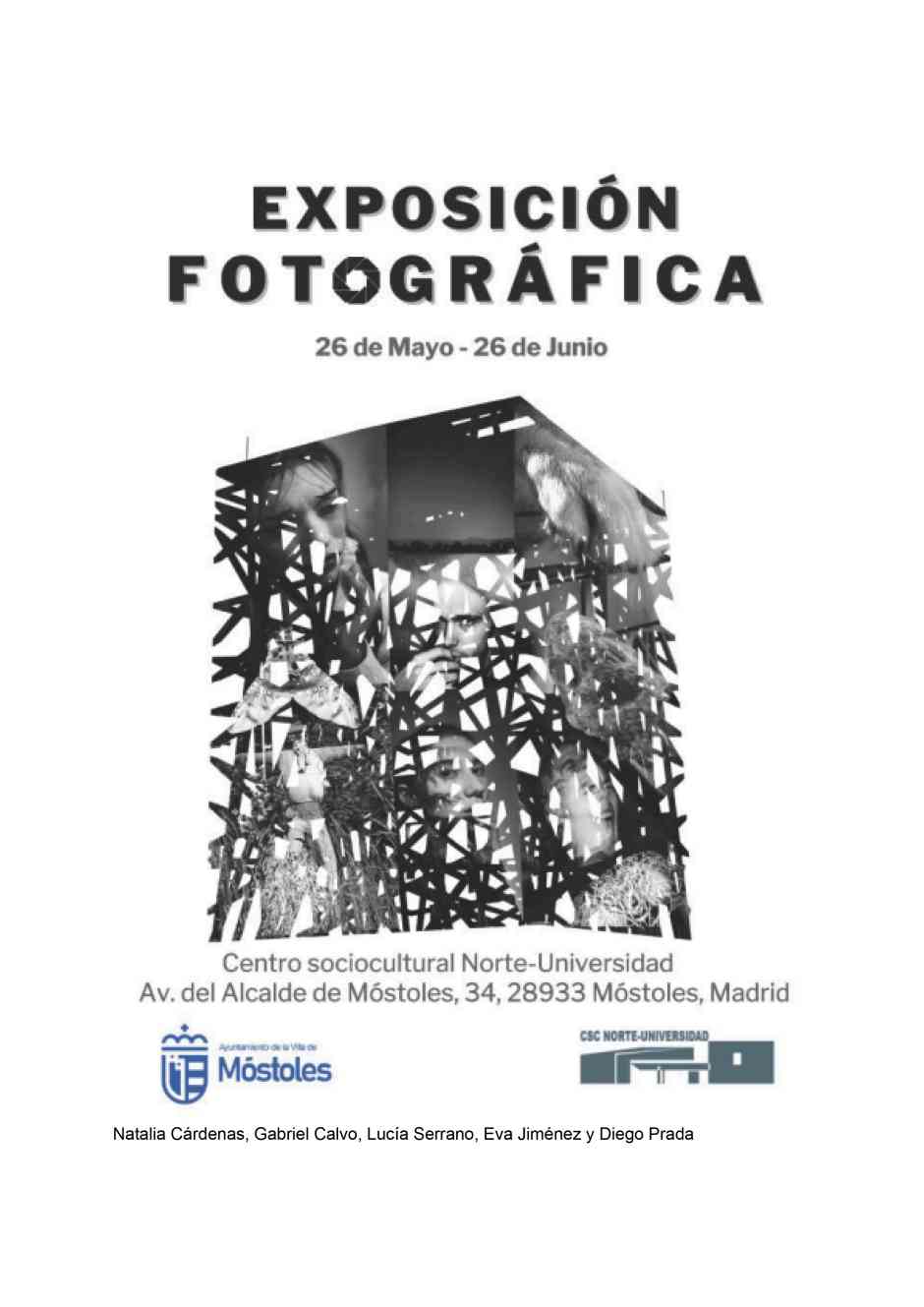 Una exposición fotográfica hasta el 26 de junio. El IES Luis Buñuel expone en CSC Norte-Universidad de Móstoles