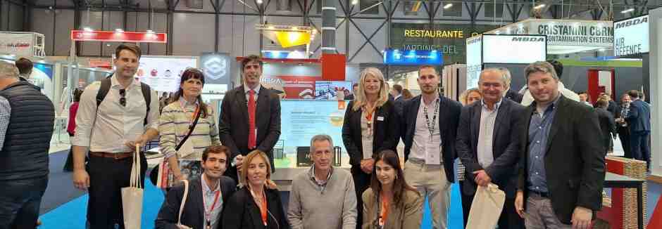 En el stand de la Fundación para el Conocimiento Madri+d. El Instituto IMDEA Energía de Móstoles participa en FEINDEF 2025.