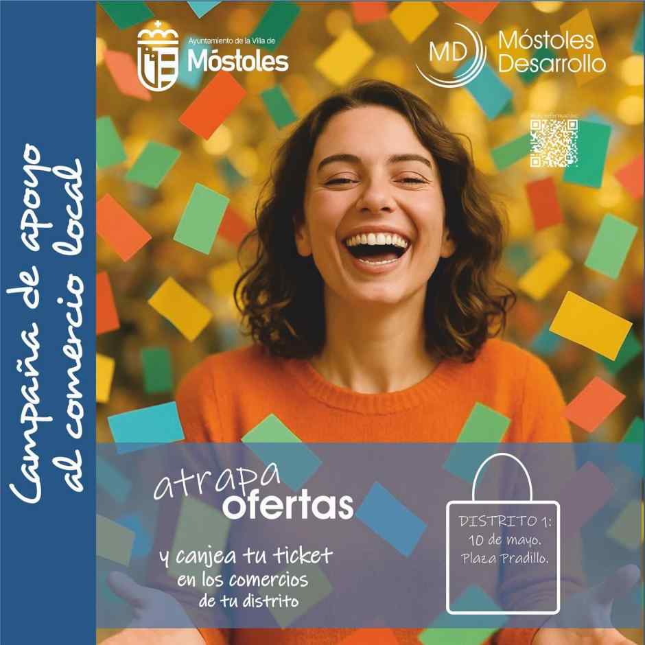 Desde el 10 de mayo ‘Atrapa Ofertas’ en Móstoles