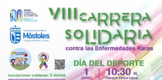 Así será la VIII Carrera solidaria infantil contra las enfermedades raras en Móstoles