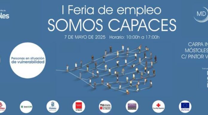 En Móstoles ‘Somos Capaces’ el próximo 7 de mayo