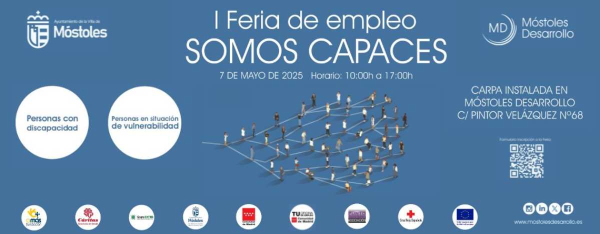 En Móstoles ‘Somos Capaces’ el próximo 7 de mayo
