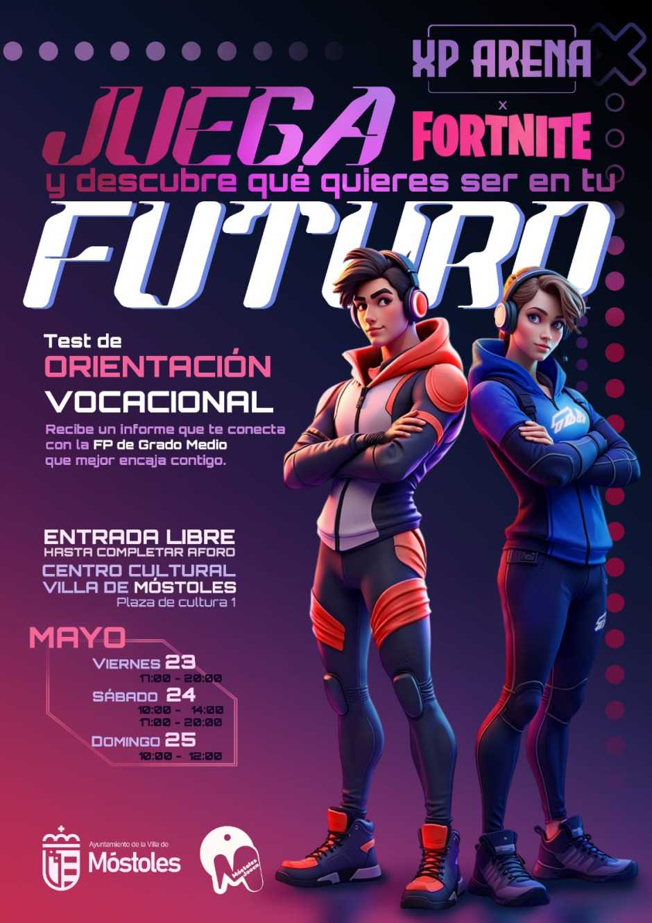 Orientando a los jóvenes hacia el futuro laboral en Móstoles con el evento XP Arena
