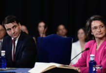 Abraham Duarte toma posesión como rector de la Universidad Rey Juan Carlos en Móstoles 