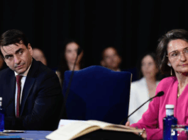 Abraham Duarte toma posesión como rector de la Universidad Rey Juan Carlos en Móstoles 