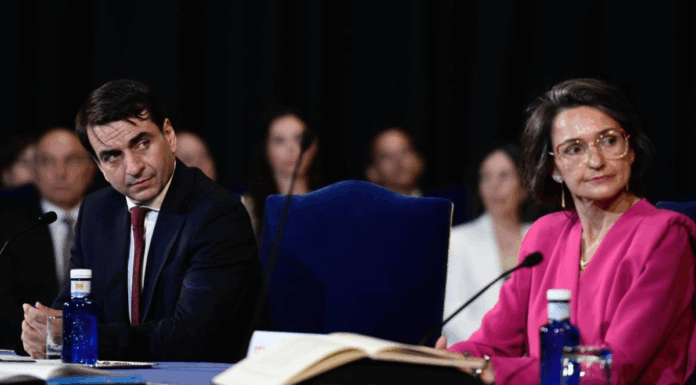 Abraham Duarte toma posesión como rector de la Universidad Rey Juan Carlos en Móstoles 