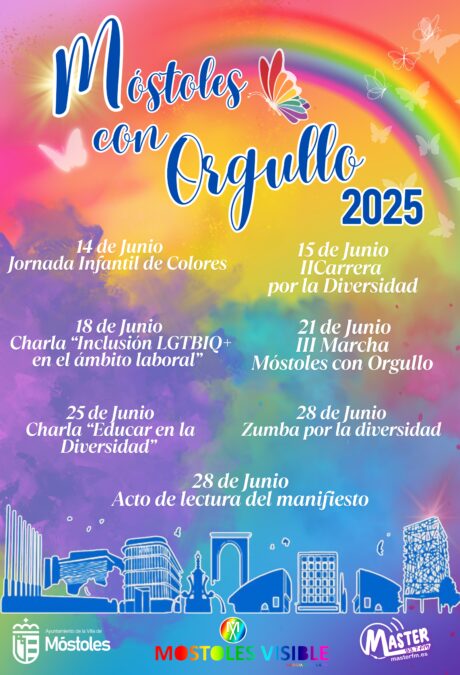El Orgullo llega a Móstoles con un programa completo por la diversidad