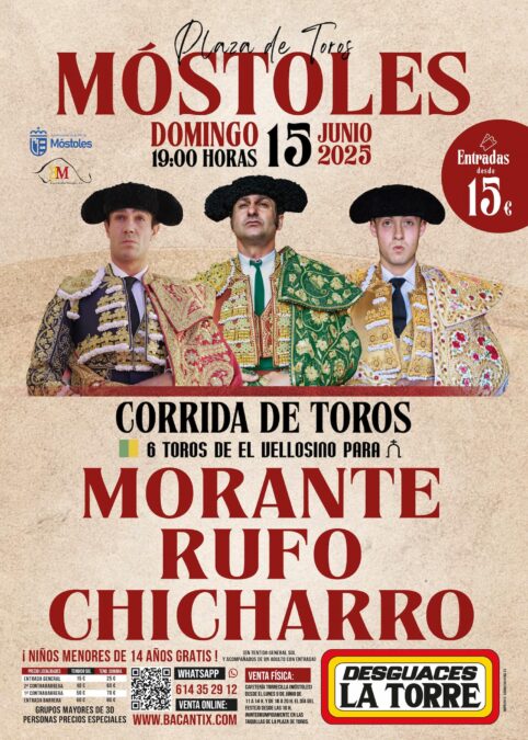 La vuelta de los toros y el inicio del orgullo LGTBI acaparan el fin de semana en Móstoles