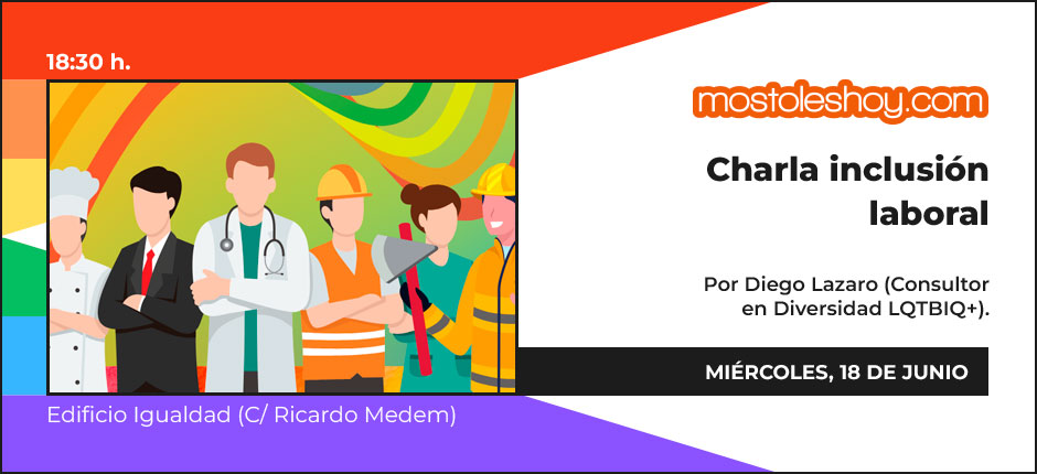 Charla inclusión laboral en Móstoles