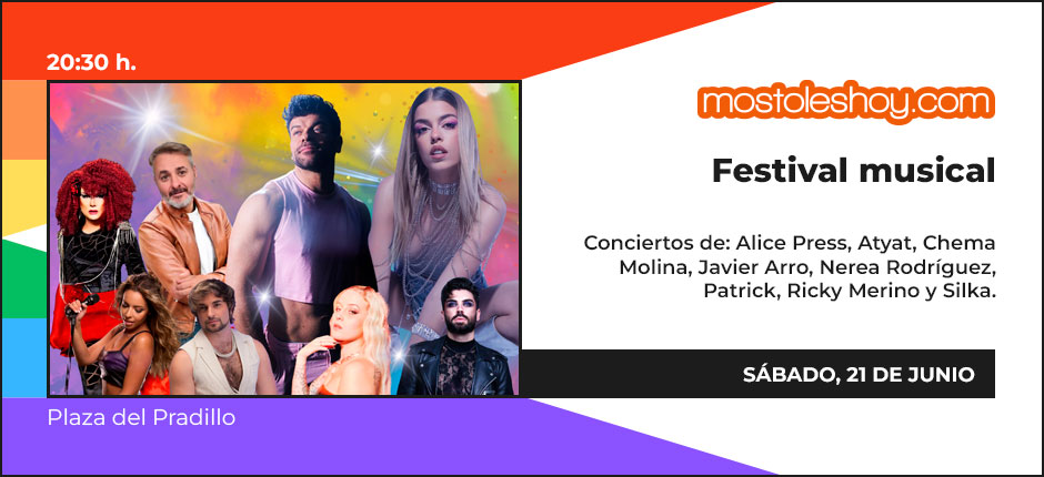 Festival musical del Orgullo en Móstoles