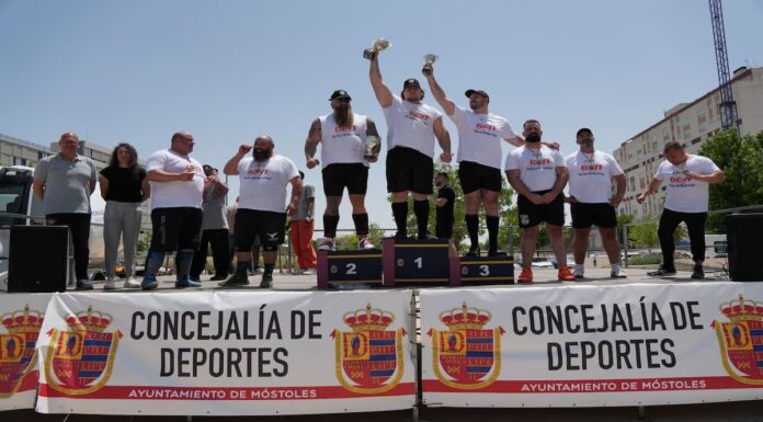 Móstoles saca músculo deportivo con el arranque de la Liga Nacional de Fuerza 2025