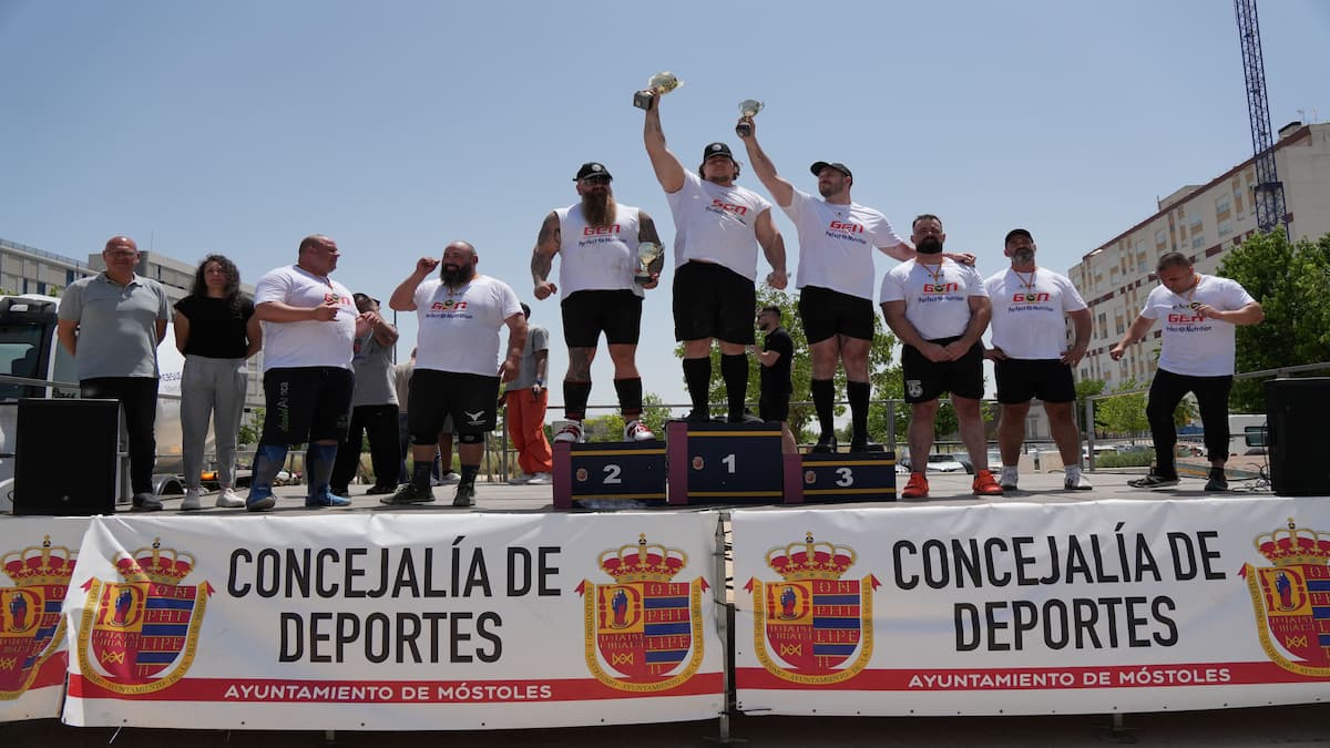 Móstoles saca músculo deportivo con el arranque de la Liga Nacional de Fuerza 2025