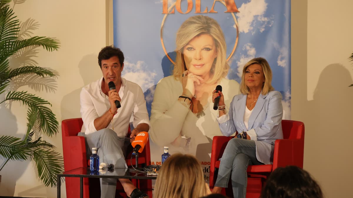 Terelu Campos y César Lucendo presentan en Móstoles su última obra