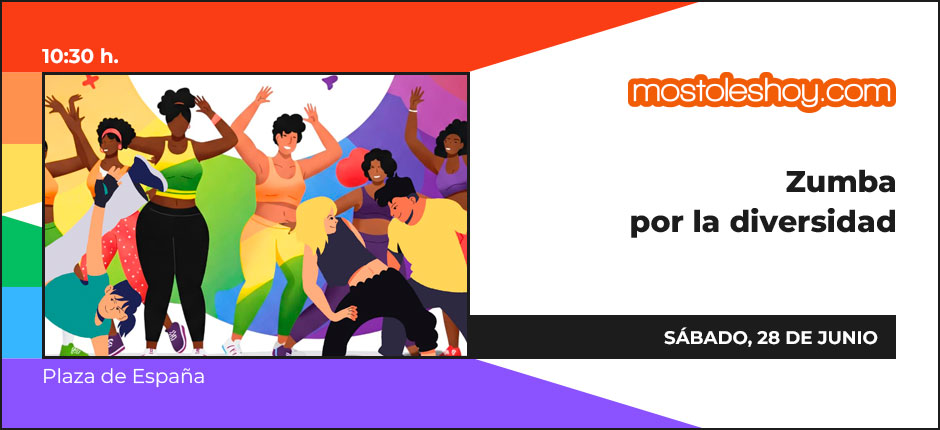 Zumba por la diversidad | Programa Fiestas del Orgullo Móstoles 2025
