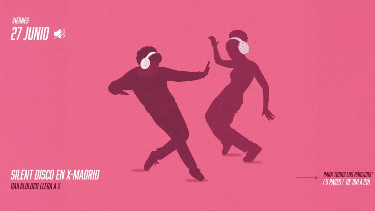 Un Silent Disco Tour aterriza en X-Madrid para los vecinos de Móstoles