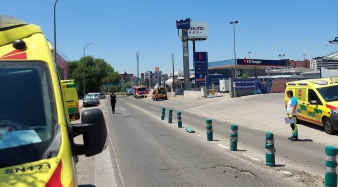 Una explosión de una gasolinera en Móstoles deja a un herido por quemaduras